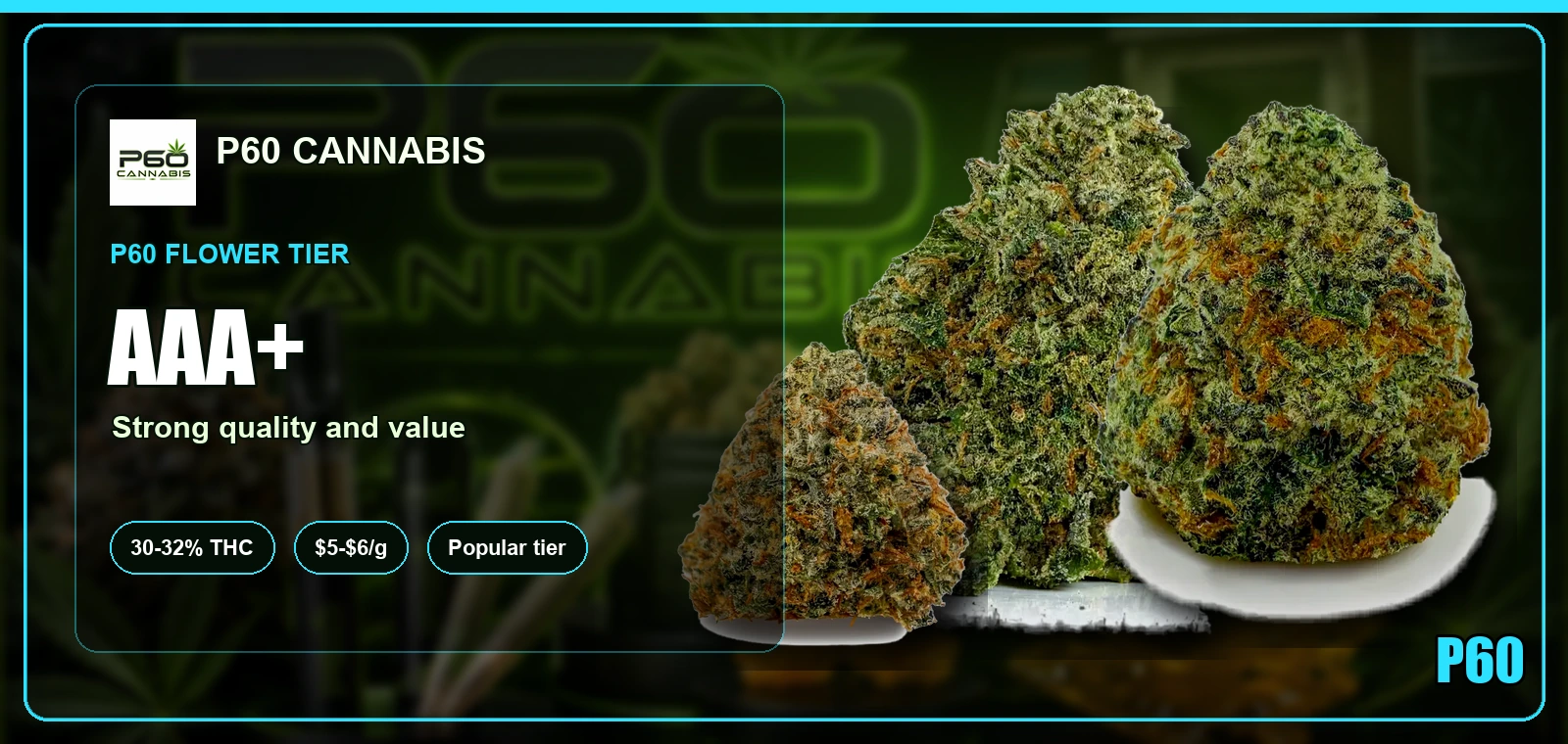 AAA+ Cannabis Flower — Explore the current AAA+ flower menu